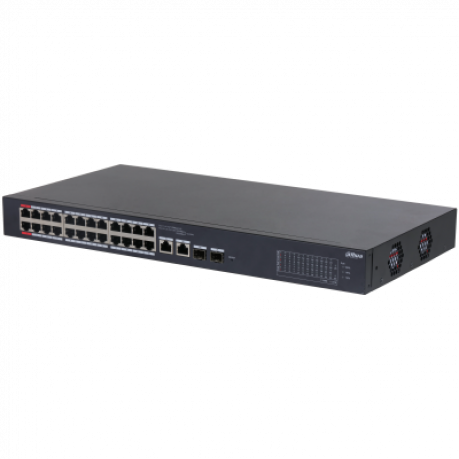 DAHUA DH-CS4226-24ET-240 24 PORT 24XFE-2XGE/SFP YÖNETİLEBİLİR 240W POE SWİTCH
