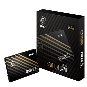 480GB MSI SSD SPATIUM S270 SATA 2.5 500/450MB/s