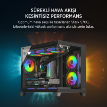 JAMES DONKEY STARK S700 650W SIYAH GAMING KASA