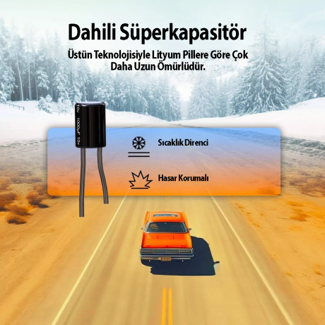 REXING DT2 FHD 1080P ARAC KAMERASI + 32GB SD KART