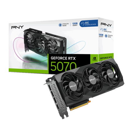 PNY RTX5070 OC 12GB GDDR7 192bit (VCG507012TFXPB1-O)
