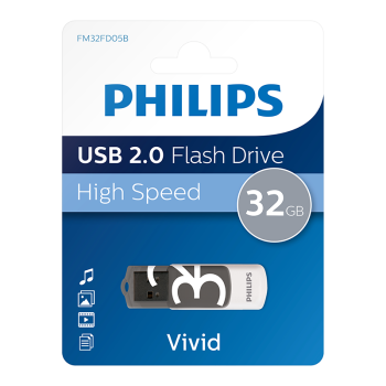PHILIPS 32GB USB 2.0 25/10MB/S FM32FD05B/00
