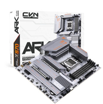 COLORFUL CVN X870 ARK FROZEN WIFI 7 V14 DDR5 8200Mhz mATX
